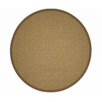 Floorpassion Premium 15 - Rond sisal vloerkleed met fijn geweven structuur