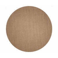 Floorpassion Premium 17 - Rond sisal vloerkleed met fijn geweven structuur