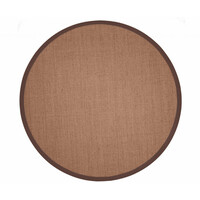 Floorpassion Premium 18 - Rond sisal vloerkleed met fijn geweven structuur