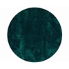 Floorpassion Ross 34 - Rond vloerkleed in petrol kleursamenstelling