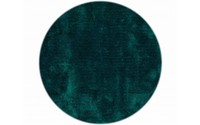 Ross 34 - Rond vloerkleed in petrol kleursamenstelling