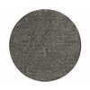 Floorpassion Ross 22 - Rond Hoogpolig vloerkleed in het grijs