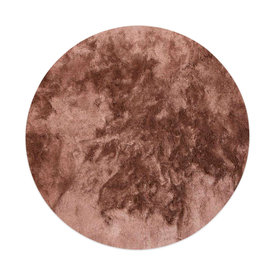 Floorpassion Noëlle Riche 42 - Rond vloerkleed Oudroze