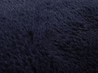 Hampton Dark Blue  - Rond hoogpolig vloerkleed