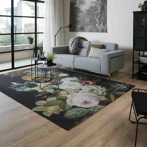 Bloemen vloerkleed