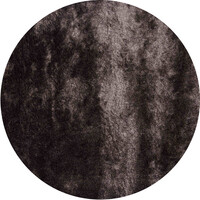 Floorpassion Reef 15 - Hoogpolig Rond vloerkleed in Grey Brown