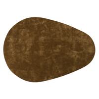 Fred van Leer Mystic Drops 54 -  Modern Druppelvormig Hoogpolig vloerkleed in Olive Green