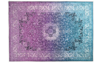 Faded Muscat Purple Touch - Uniek vintage vloerkleed in Paars/Blauwe kleurstelling