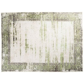 Fred van Leer Bellisimo Green 52 - Vintage vloerkleed