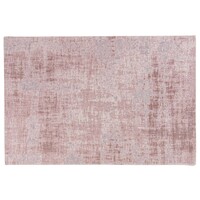 Floorpassion Réal 43- Zeer uniek vintage vloerkleed in Poeder Roze kleurstelling