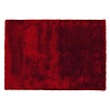 Floorpassion Ross 45 - Hoogpolig vloerkleed in donkerrode kleursamenstelling
