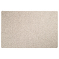 Floorpassion Natural Life 16 Grijs/Oranje - Vloerkleed wollen look met noppenstructuur