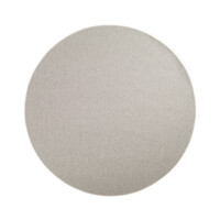 Floorpassion Firenze 21 - Rond laagpolig vloerkleed in grijze kleurstelling