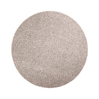 Floorpassion Natural Life 14 Bruine Mix - Rond vloerkleed wollen look met noppenstructuur