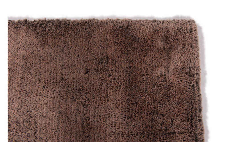 Opulence 18 - Prachtig vloerkleed met zachte touch in taupe-bruine kleur