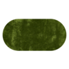 Floorpassion Ross 52 - Prachtig hoogpolig ovaal vloerkleed in groene kleursamenstelling