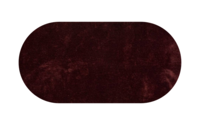 Ross 47 - Prachtig hoogpolig ovaal vloerkleed in bordeaux kleursamenstelling