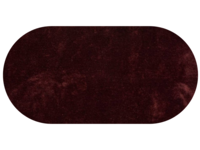Ross 47 - Prachtig hoogpolig ovaal vloerkleed in bordeaux kleursamenstelling
