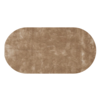 Floorpassion Ross 13 - Prachtig hoogpolig ovaal vloerkleed in beige/bruine kleursamenstelling
