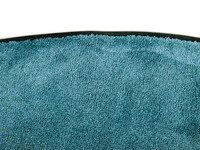 Frisco 32 - Rond effen vloerkleed in turquoise