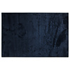 Floorpassion Frisco 35 - Zacht effen vloerkleed in dark blue