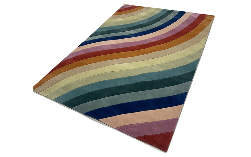 Rainbow 98 - Candy multi color vloerkleed