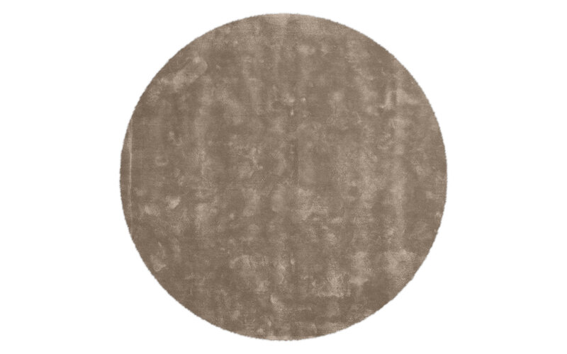 Vloerkleed rond en hoogwaardig in Warm Grey - Imperial 13