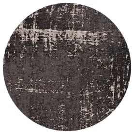 Mart Visser Rond vloerkleed Black - Prosper 25