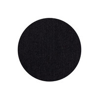 Frans Molenaar Beach Life 25 - Rond Wollen vloerkleed in Zwarte kleurstelling