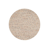 Frans Molenaar Beach Life 16 - Rond Wollen vloerkleed in Beige-Mix kleursamenstelling