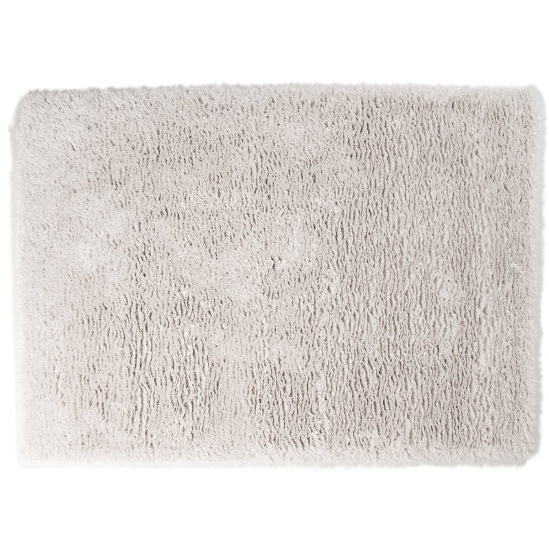 Lima 21 - Hoogpolig vloerkleed in Zilver