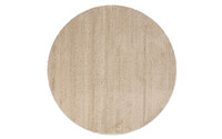 Amerie 14 - Rond Hoogpolig vloerkleed in Beige