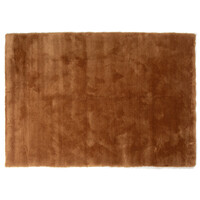 Floorpassion Sandro 16 - Hoogpolig vloerkleed in Licht Bruin