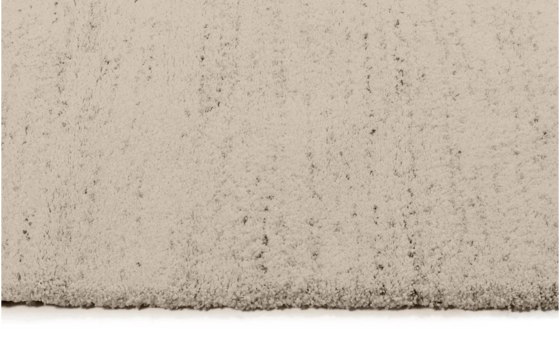Amerie 14 - Rond Hoogpolig vloerkleed in Beige