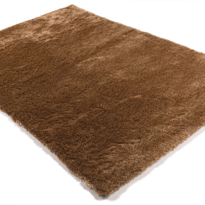 Reef 14 - Hoogpolig vloerkleed in Gouden kleur