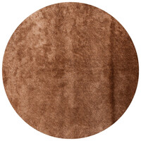 Floorpassion Reef 14 - Hoogpolig Rond vloerkleed in Gouden kleur