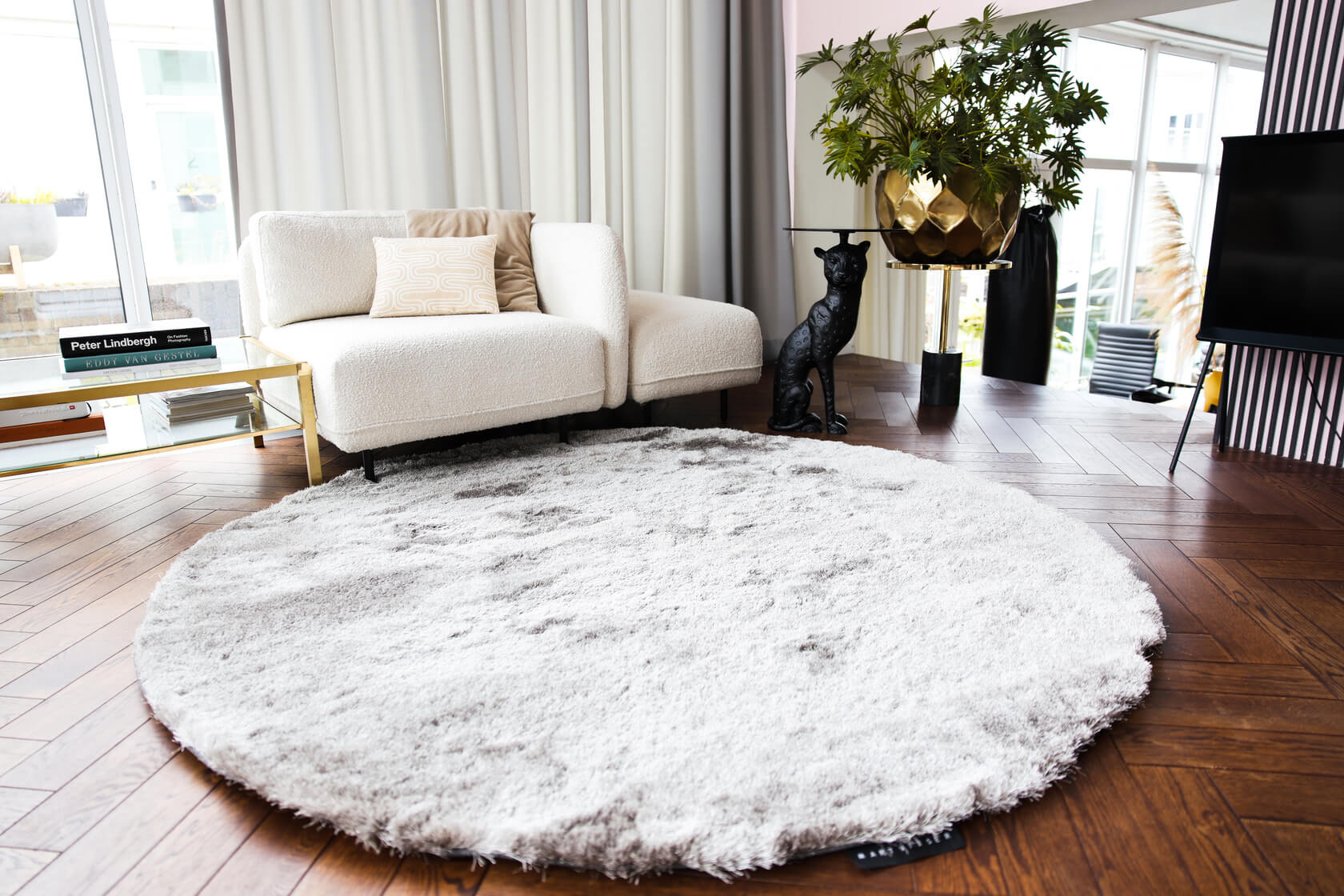 De 5 voordelen van een rond vloerkleed