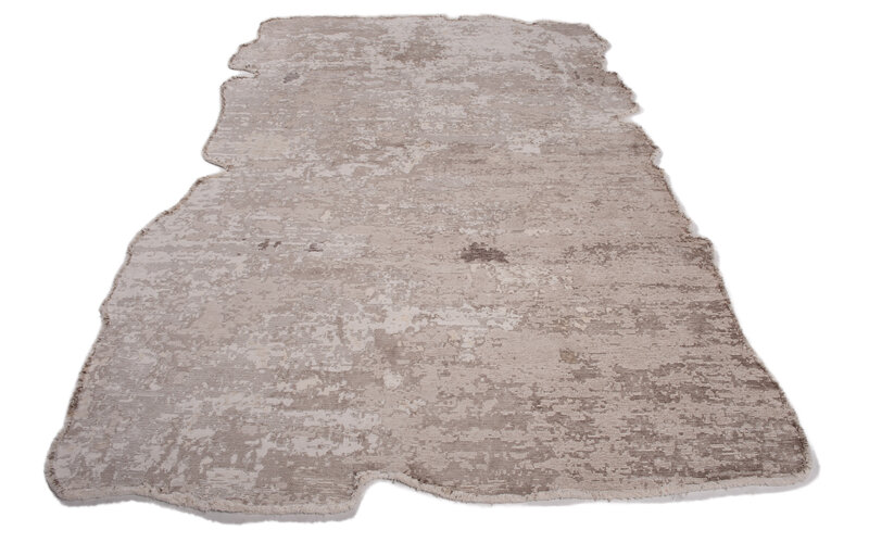 Amorf 13 - authentiek tapijt in beige mix