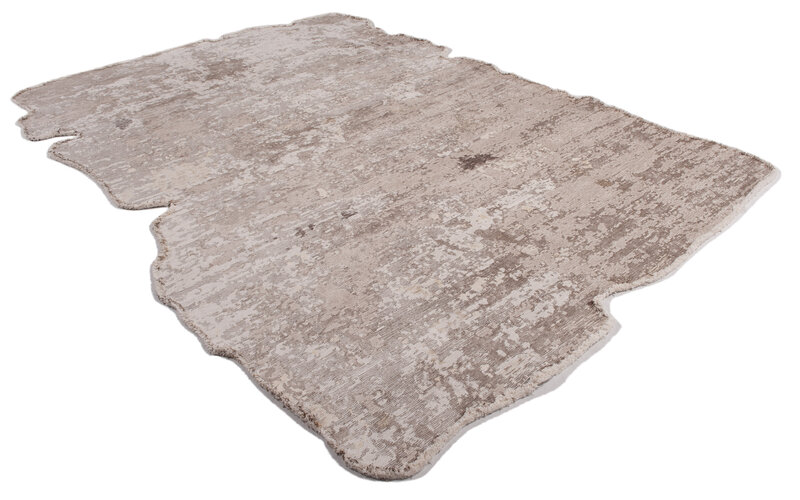 Amorf 13 - authentiek tapijt in beige mix