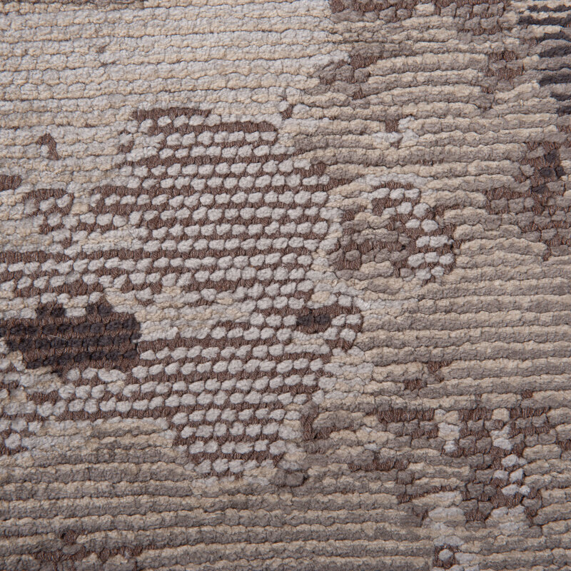 Amorf 17 - authentiek tapijt in grijze/beige mix