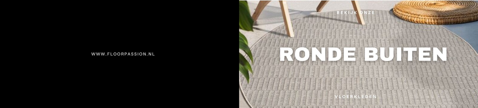 Ronde buitenkleden