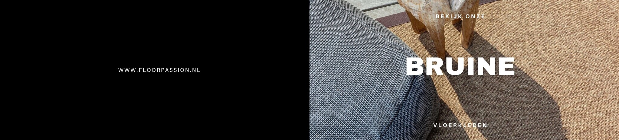 Bruine vloerkleden