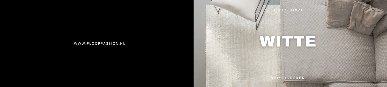 Witte vloerkleden