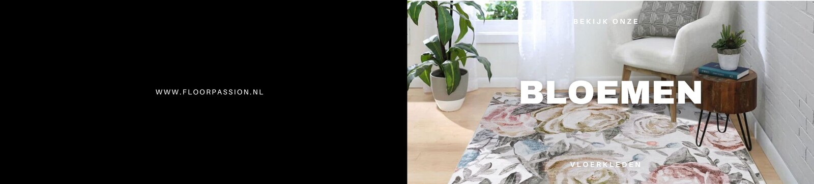 Bloemen vloerkleden
