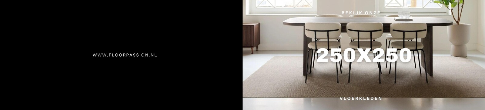 250x250 vloerkleed