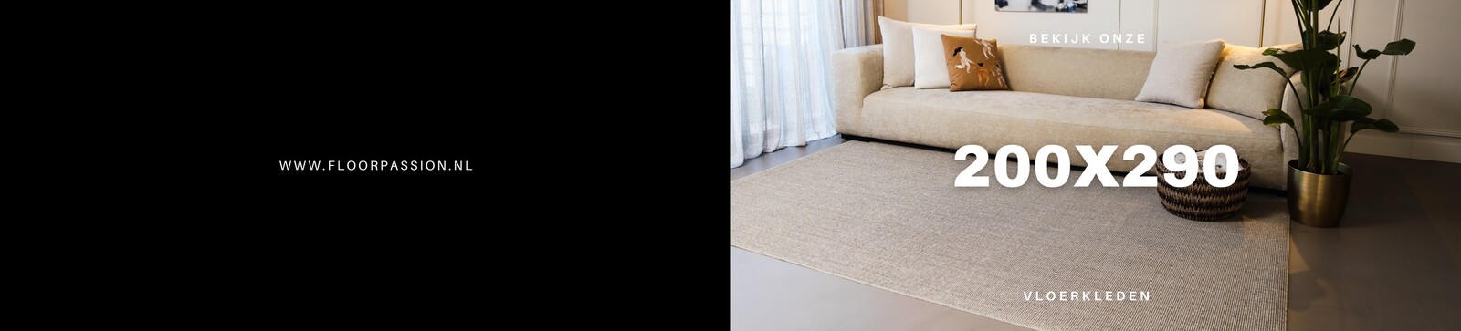 200x290 vloerkleed