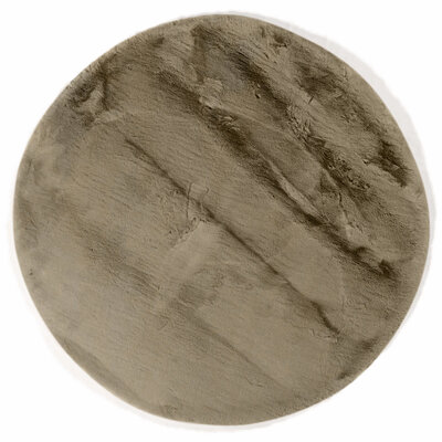 Fred van Leer Hampton Forrest 15 - Rond hoogpolig vloerkleed