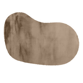 Fred van Leer Hampton Mocca 14 - vloerkleed in organische vorm