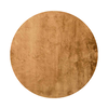 Floorpassion Noëlle Riche 69 - Rond vloerkleed in Goudbruin