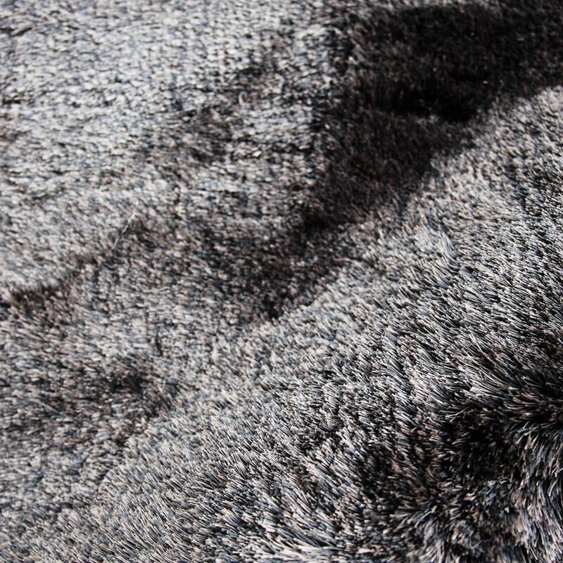 Noëlle Riche 22 - Rond vloerkleed in Wolfgrijs